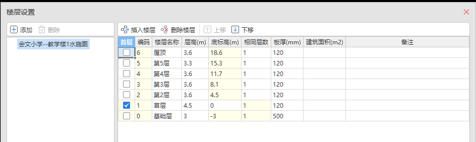 起點(diǎn)標(biāo)高