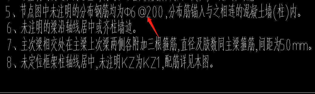 分布筋