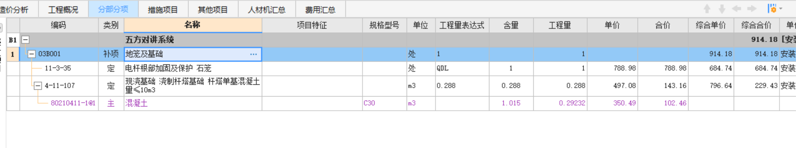 子目