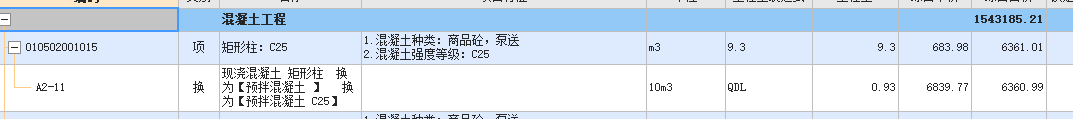 套定額