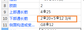 梁鋼筋