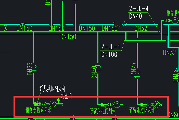 預留