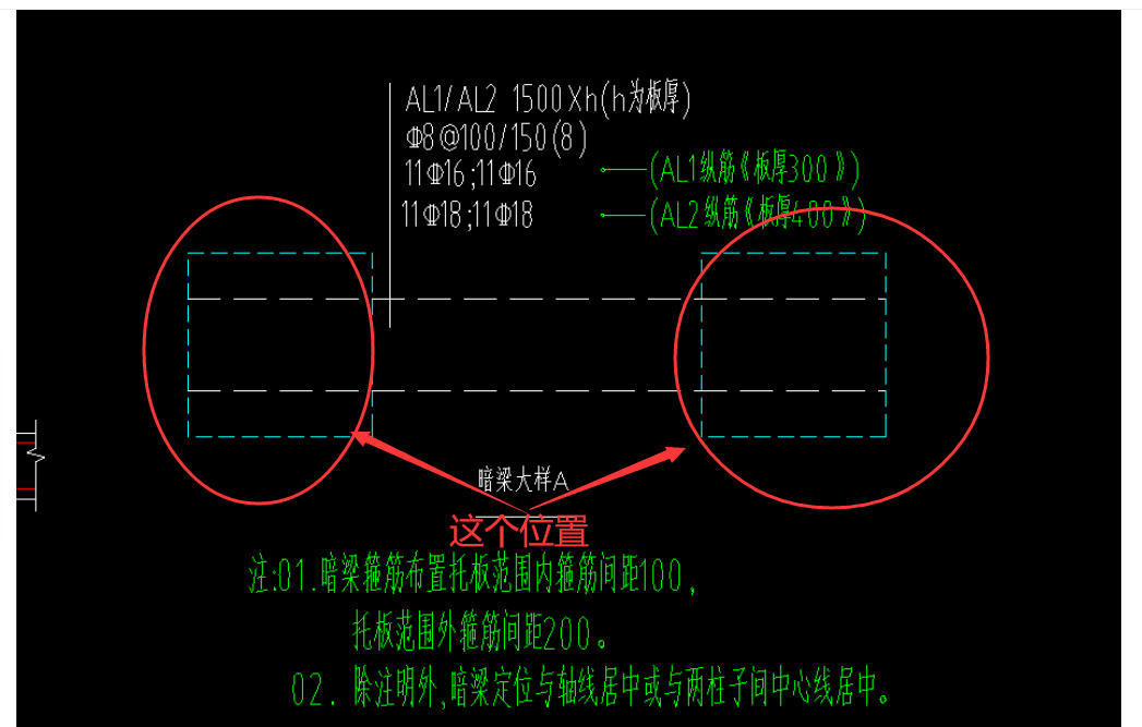 暗梁