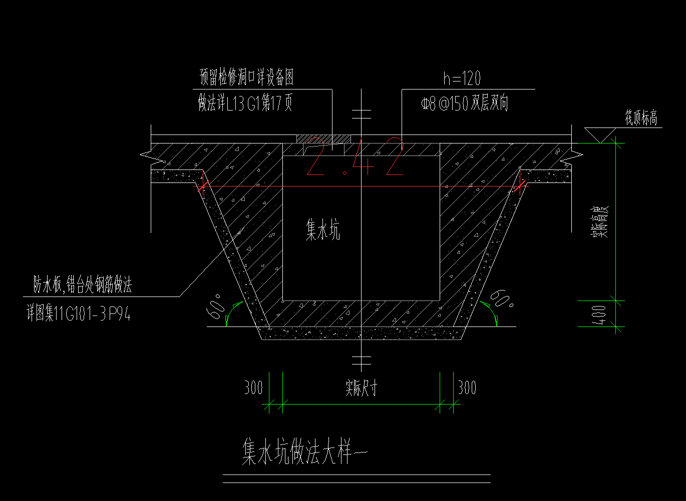 筏板體積