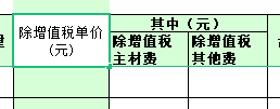 綜合單價分析