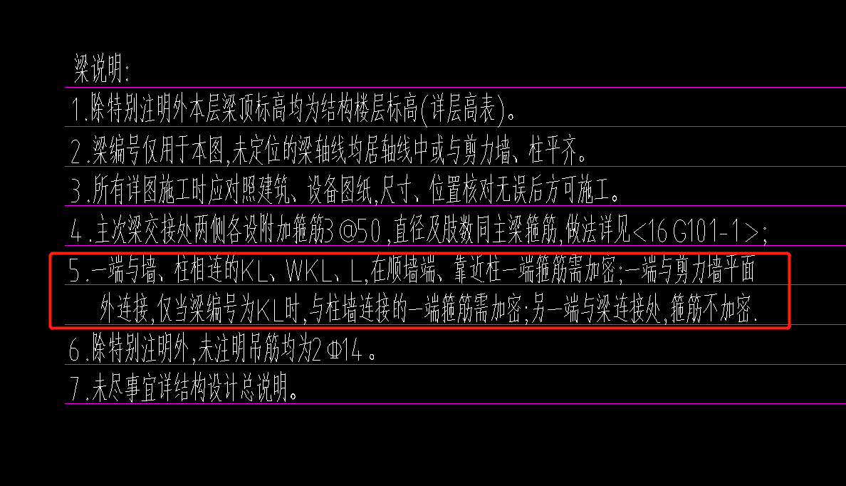 于梁