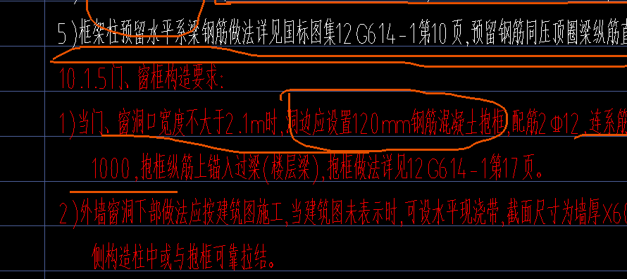框柱