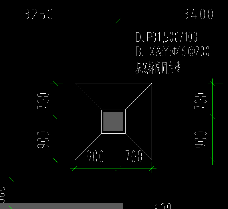 底部