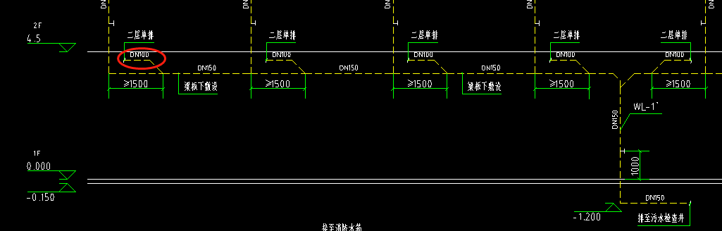 水管標(biāo)高