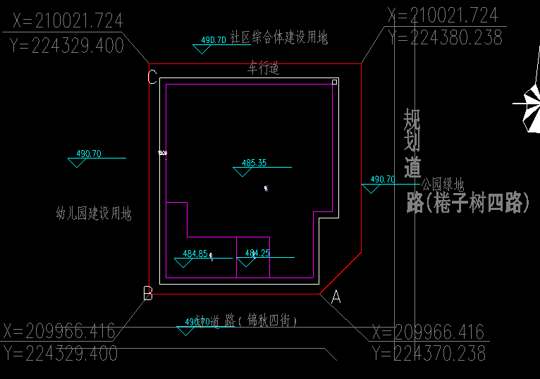 不同標(biāo)高