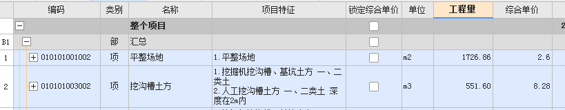綜合單價(jià)不