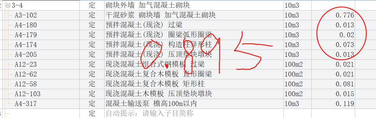 概算