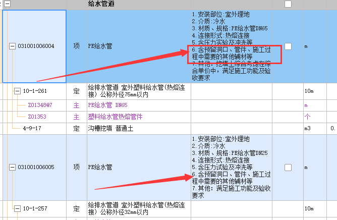 預留洞