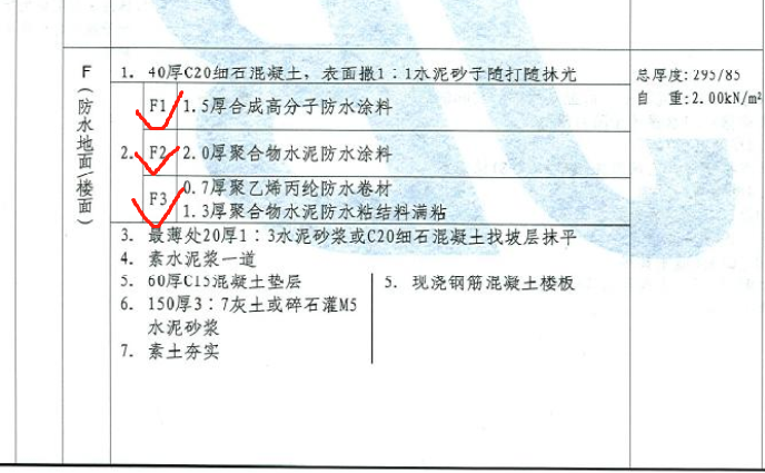 地面做法