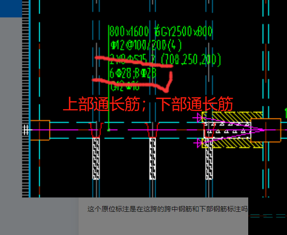 跨中鋼筋