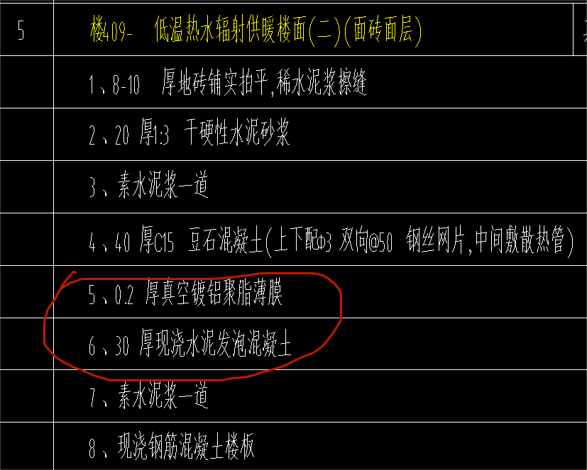 地面做法