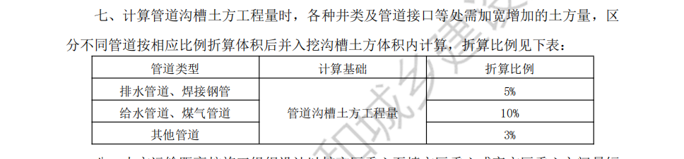 挖溝槽土方