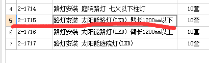 套定額