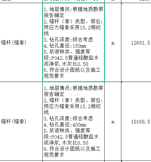 錨索注漿