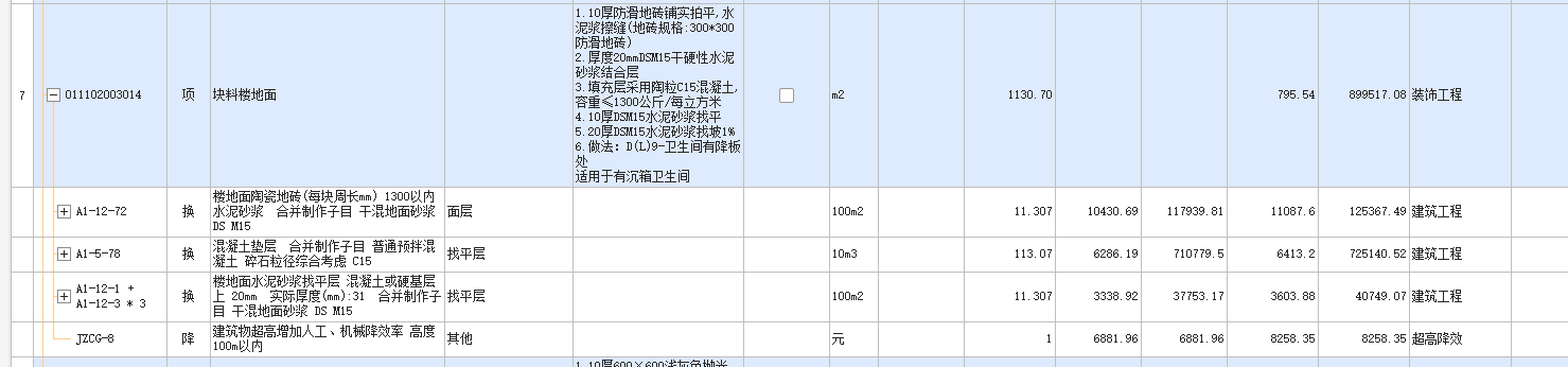 塊料
