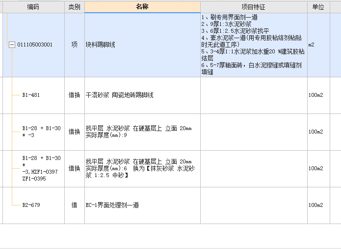 塊料
