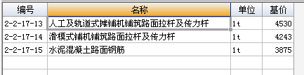 路面拉桿