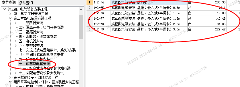 子目