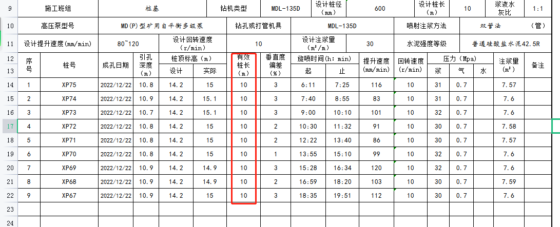 樁頂
