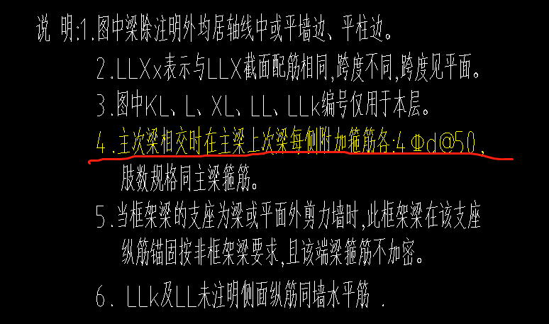 次梁