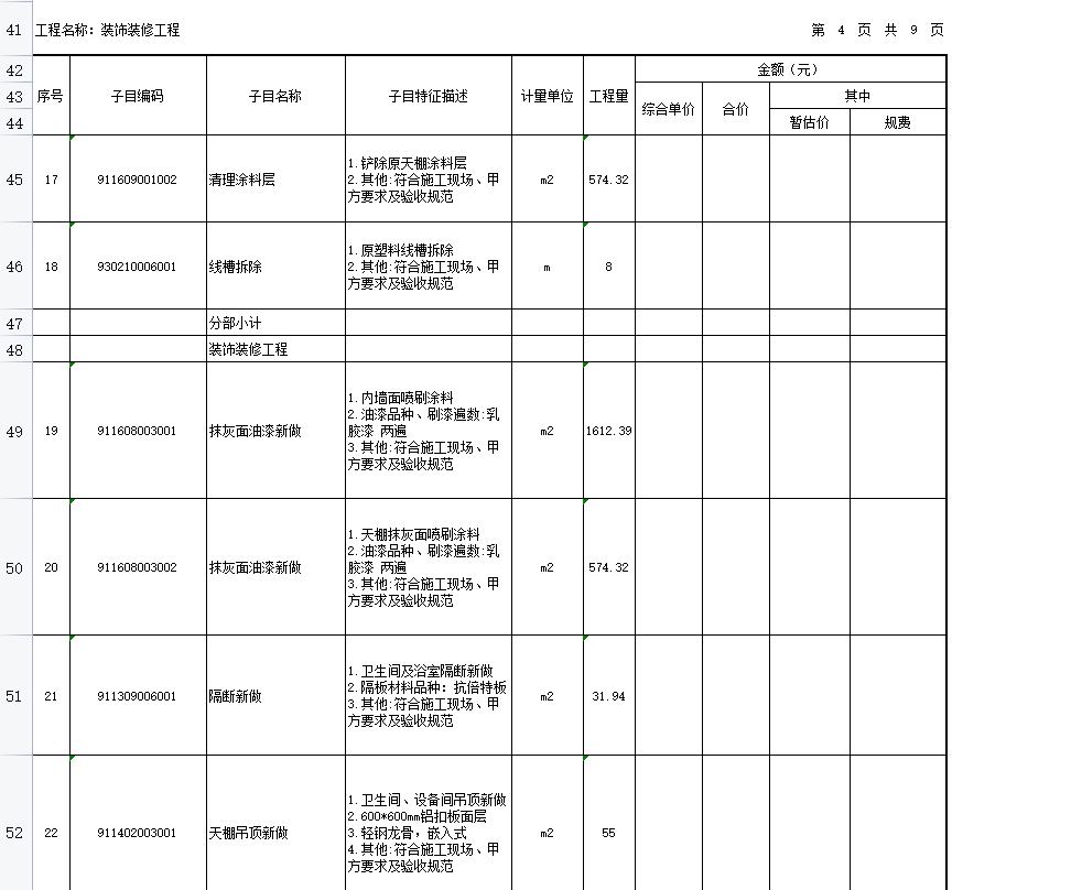 子目編碼