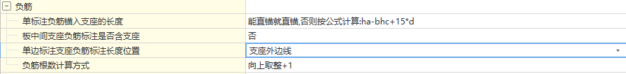 負筋
