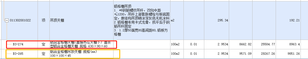 套哪個定額