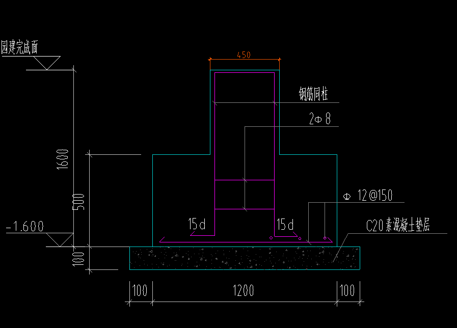 鋼筋布置