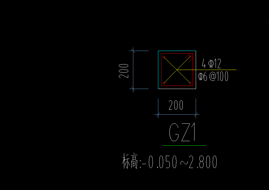 矩形柱