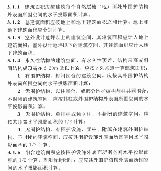 建筑面積