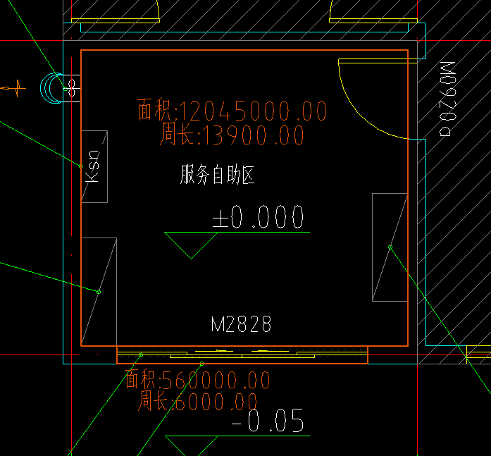 量面積