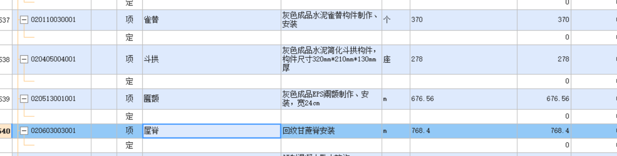 四個(gè)清單