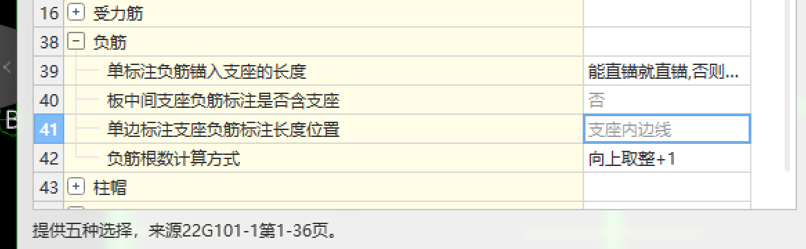 負筋