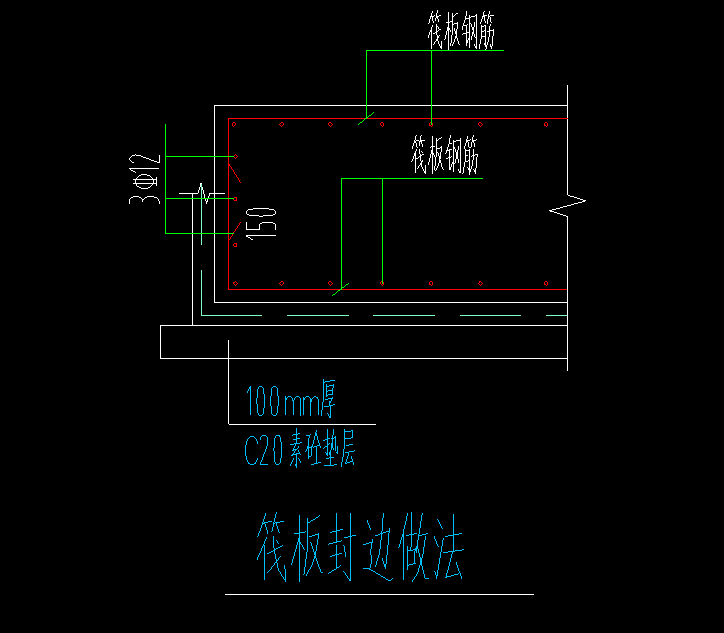 筏板封邊