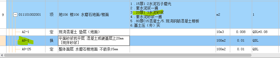 找平層