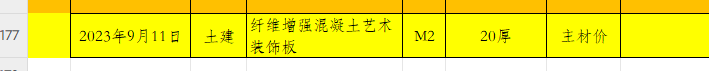 材料報價