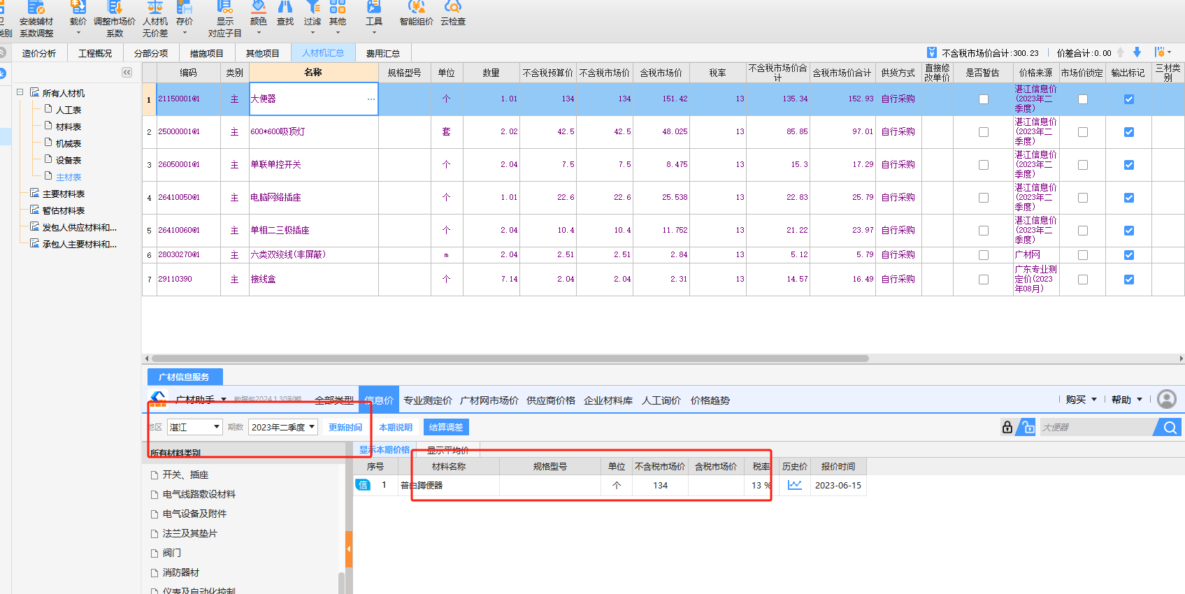 湛江信息价