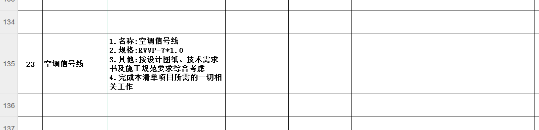 預留長度