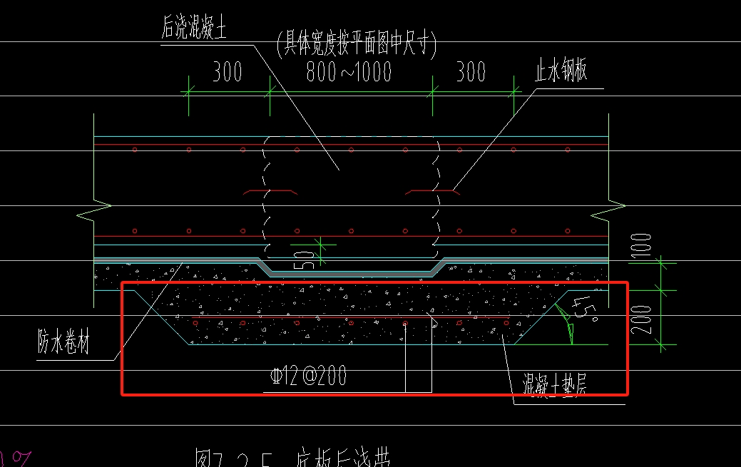 后澆帶