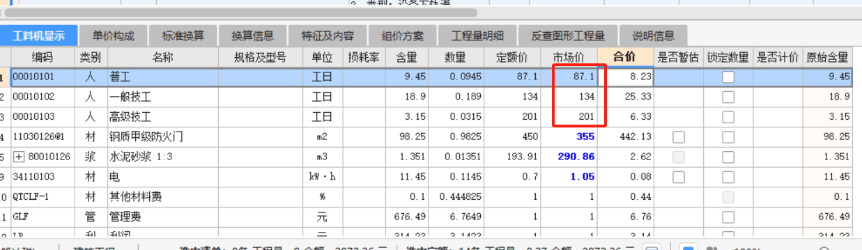 單價(jià)
