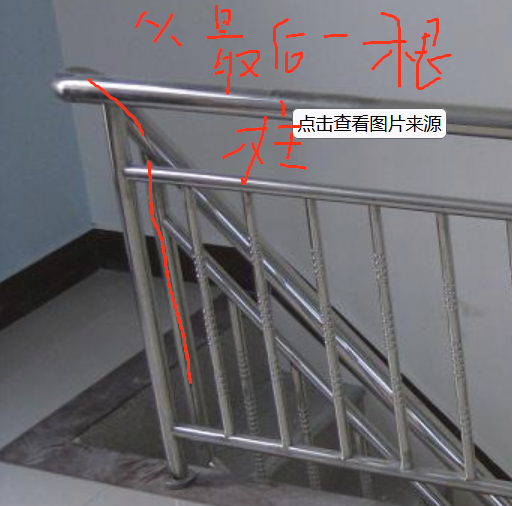 伸出