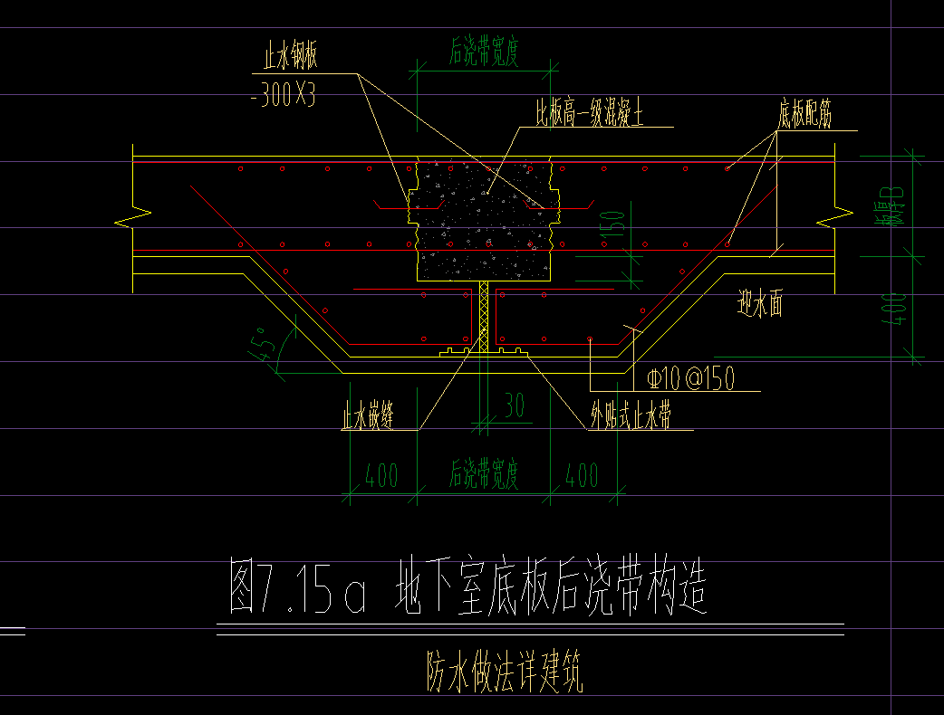 后澆帶