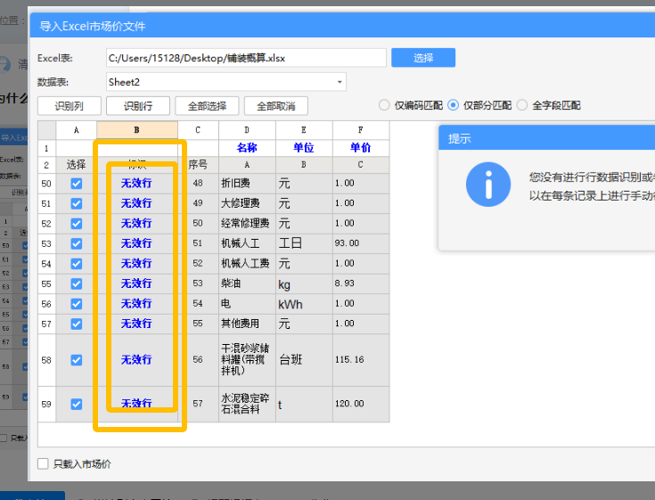 計價