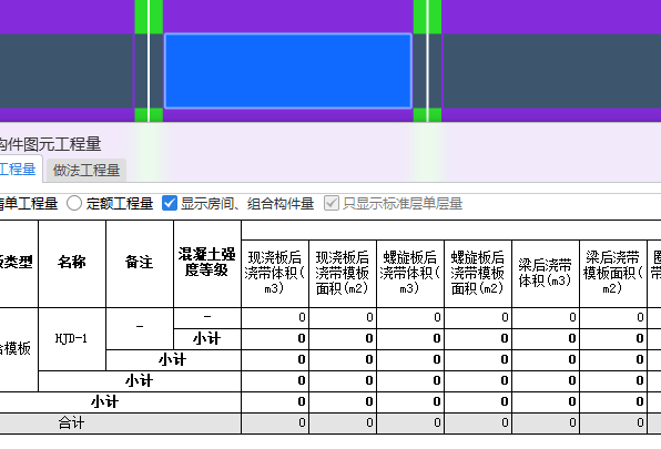 查看工程量