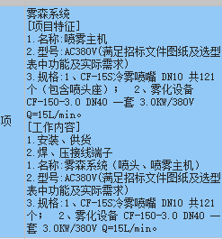 清單描述